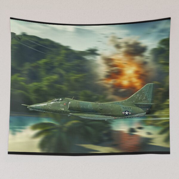 Item preview, A-4 Skyhawk Jet Attack Aircraft designed and sold by CoolCarVideos.
