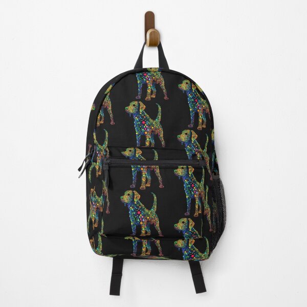 Item preview, Rainbow Reverie: Colorful Canine in Pointillism Dots designed and sold by Brand Uno Studio.