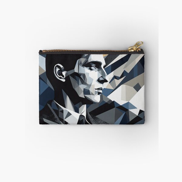 Item preview, Black & White Bauhaus Portrait in Front of the Alps designed and sold by ArtificialGenes.