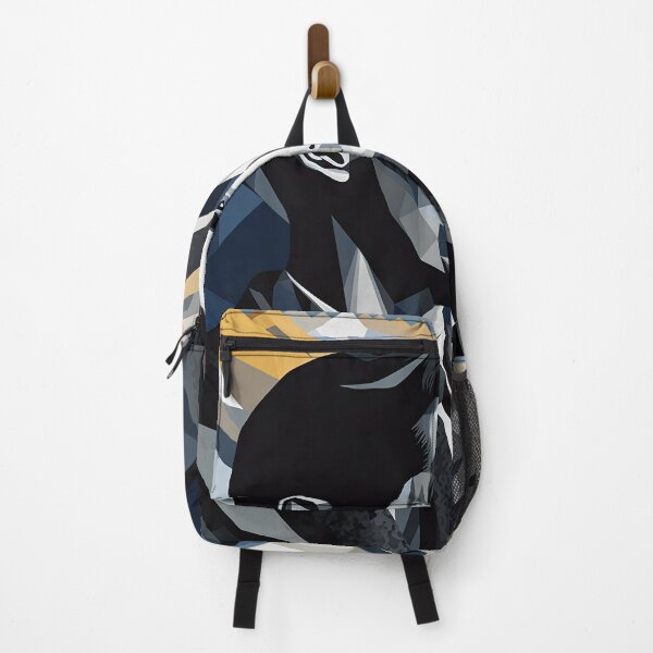 Item preview, Black & White Bauhaus Portrait in Front of the Alps designed and sold by ArtificialGenes.