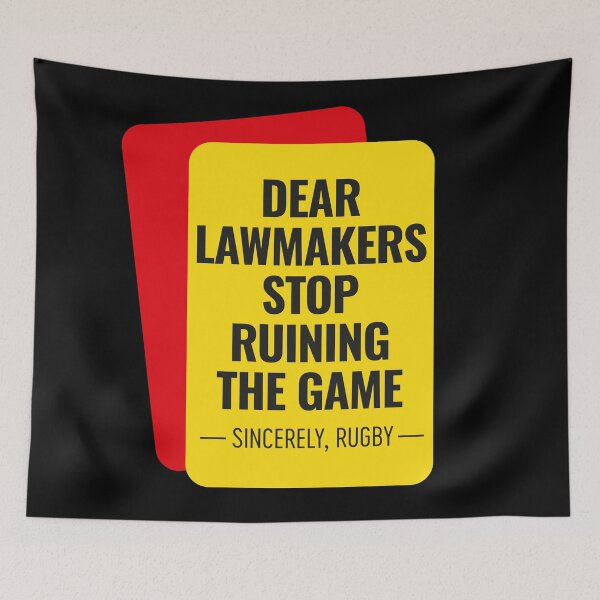 Item preview, Funny Rugby Shirt designed and sold by Bubsart78.