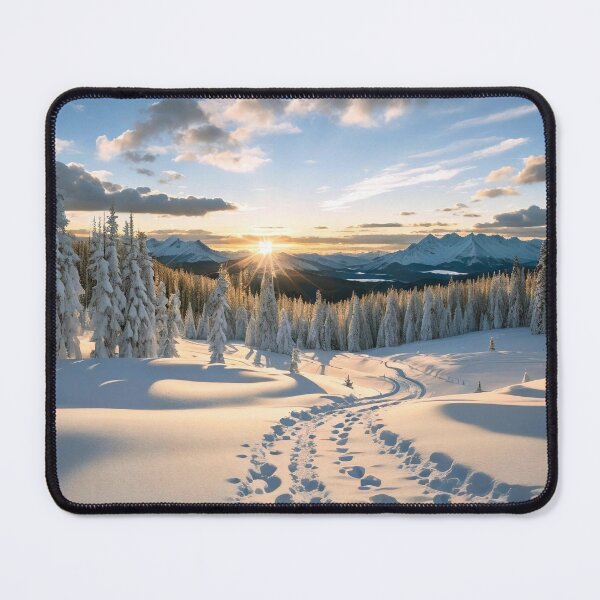 Item preview, Footsteps in the snow designed and sold by yearningcycle.