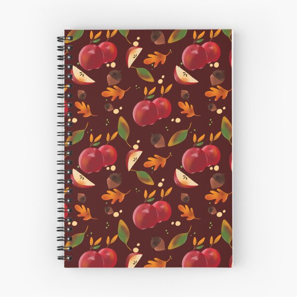 Item preview, Autumn Pattern Apple+Acorns designed and sold by ByAllyAlly.