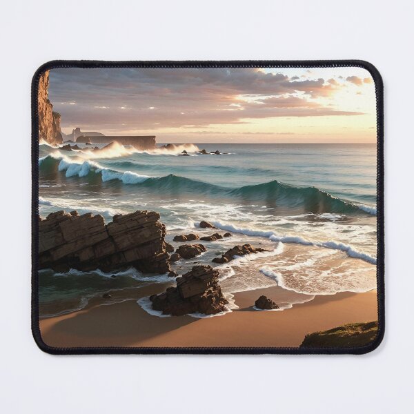 Item preview, Paradise Cliff Beach  designed and sold by yearningcycle.