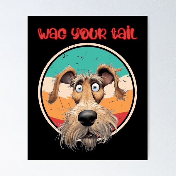 Item preview, Hey you, Wag Your Tail designed and sold by CleanDecor.