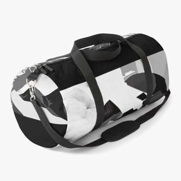 Item preview, Black & White Bauhaus Portrait in Front of the Alps designed and sold by ArtificialGenes.