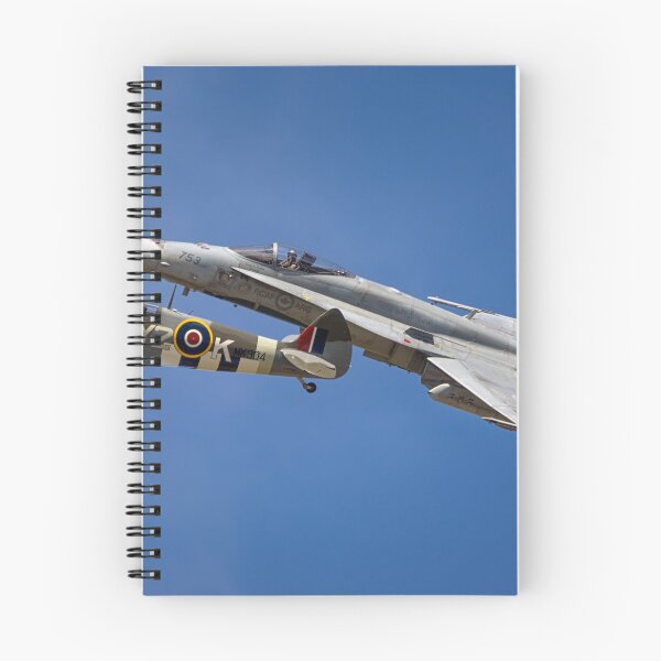 Item preview, Heritage flypass RCAF CF-18 Hornet & Supermarine Spitfire Mk.IX designed and sold by Darrell54.
