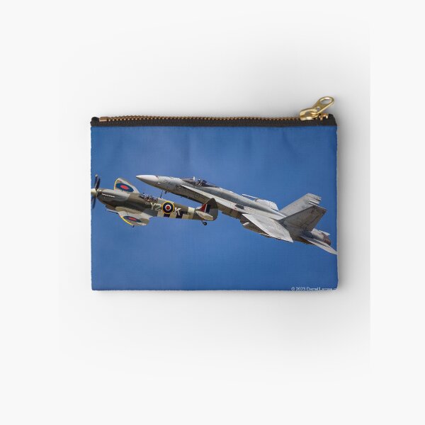 Item preview, Heritage flypass RCAF CF-18 Hornet & Supermarine Spitfire Mk.IX designed and sold by Darrell54.