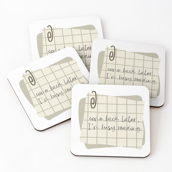 Item preview, Busy Reading Note designed and sold by BlushingLumi.