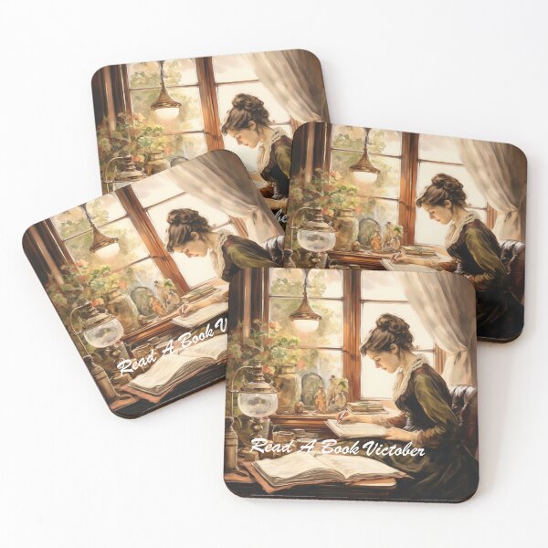 Item preview, Victorian Woman Reading And Making Margin Notes Victorian Inspired Art  designed and sold by CDC40.