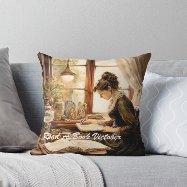 Item preview, Victorian Woman Reading And Making Margin Notes Victorian Inspired Art  designed and sold by CDC40.