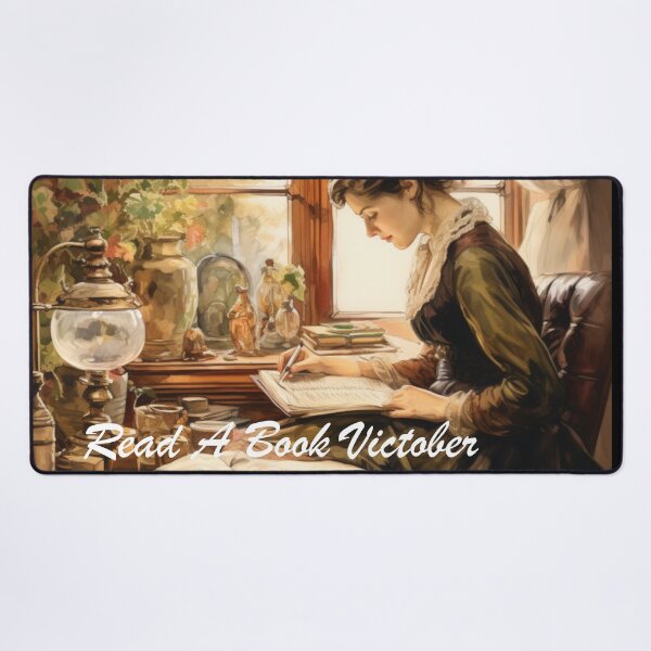 Item preview, Victorian Woman Reading And Making Margin Notes Victorian Inspired Art  designed and sold by CDC40.
