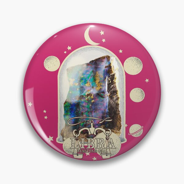 Item preview, Libra Gemstone: Opal crystal. Astral design. Pink version designed and sold by MINDTHECHERRY.