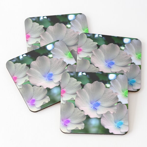 Item preview, White Tree Flowers - Colored Pistils designed and sold by BostonArcImage.