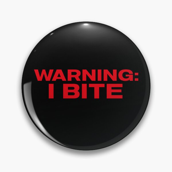 Item preview, Warning: I Bite designed and sold by LF Store.