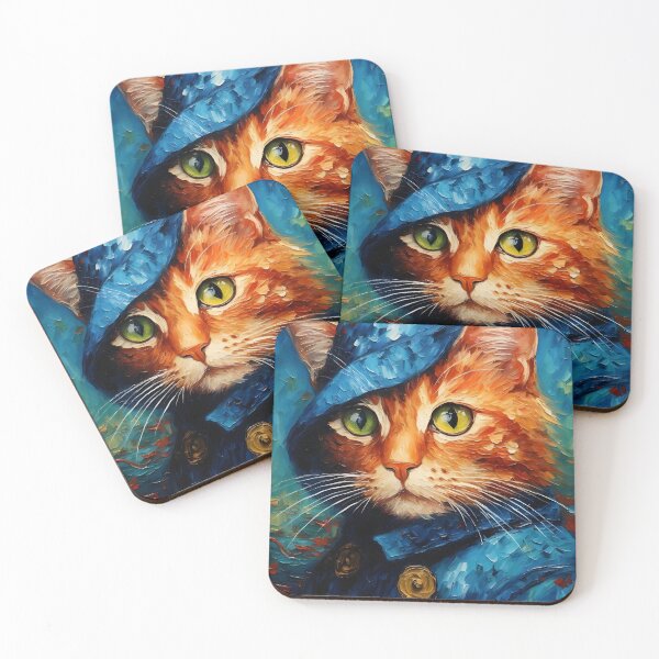 Item preview, Art Cat #6 designed and sold by ArtCatGallery.