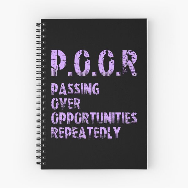 Item preview, POOR: Passing over opportunities repeatedly  designed and sold by Nate All.