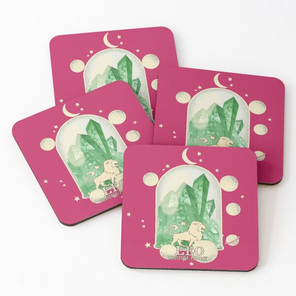 Item preview, Leo Gemstone: Peridot crystal. Astral design. Pink version designed and sold by MINDTHECHERRY.