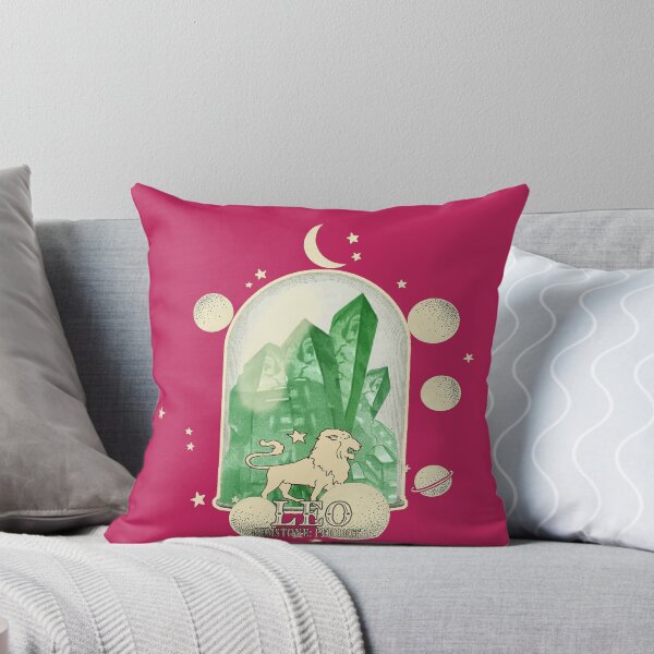 Item preview, Leo Gemstone: Peridot crystal. Astral design. Pink version designed and sold by MINDTHECHERRY.