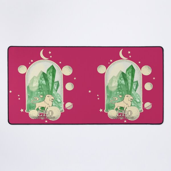 Item preview, Leo Gemstone: Peridot crystal. Astral design. Pink version designed and sold by MINDTHECHERRY.