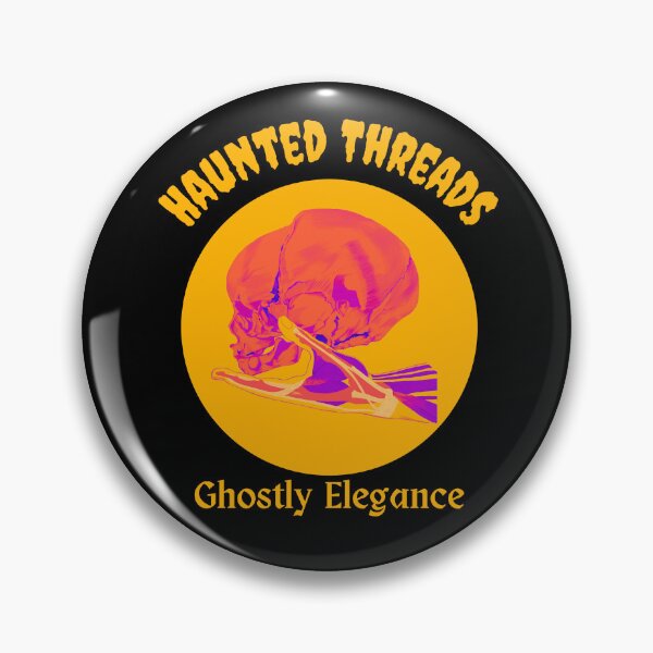 Item preview, Design for Halloween Haunted threads - Ghostly elegance: Child's skull on skinless hand in terrifying colors - pop art designed and sold by Carola-art.