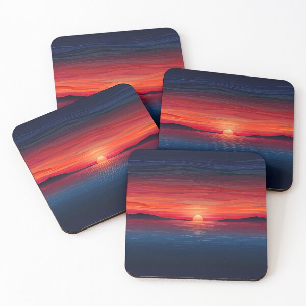 Item preview, Mellow sunset designed and sold by RandomArt8000.