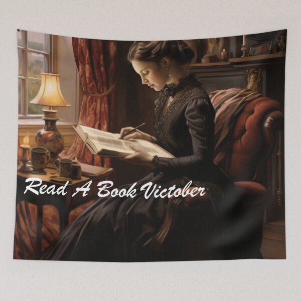 Item preview, Victorian Woman Reading And Making Margin Notes Victorian Inspired Art  designed and sold by CDC40.
