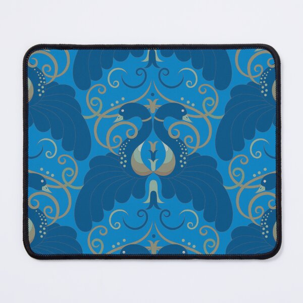 Item preview, Peacock in Blue designed and sold by Judit Gueth.