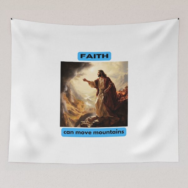 Item preview, Faith can move mountains designed and sold by STO1KA.