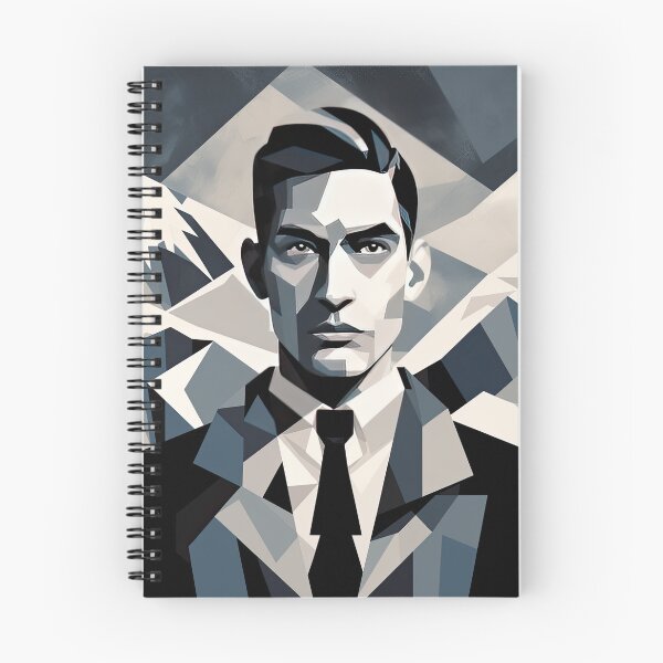 Item preview, Black & White Bauhaus Portrait in Front of the Alps designed and sold by ArtificialGenes.