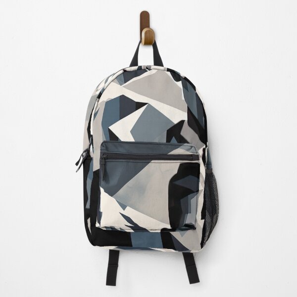 Item preview, Black & White Bauhaus Portrait in Front of the Alps designed and sold by ArtificialGenes.