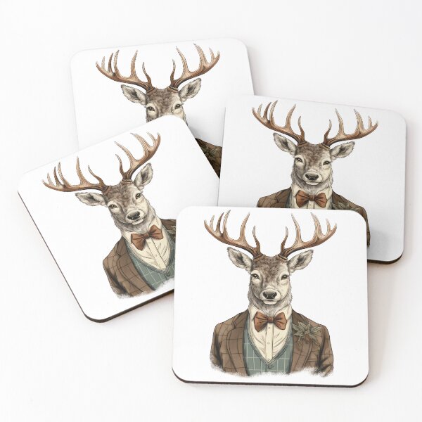 Item preview, Stag design designed and sold by RandomArt8000.