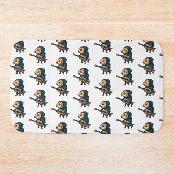 Item preview, A Fish Wearing a Hoody, Playing a Guitar designed and sold by rgrayling.