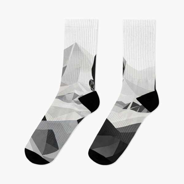 Item preview, Black & White Bauhaus Portrait in Front of the Alps designed and sold by ArtificialGenes.