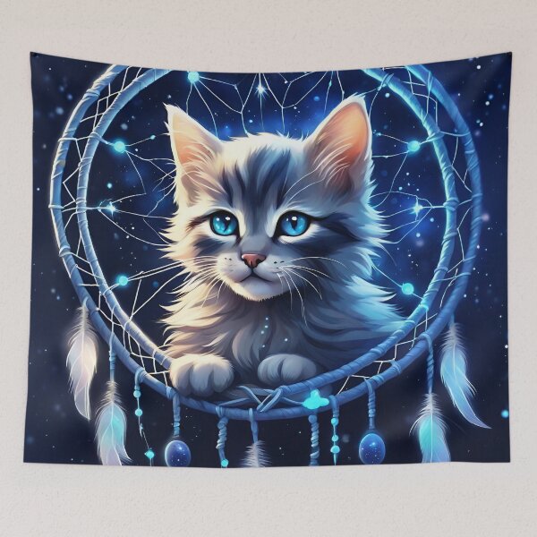 Item preview, Dreamcatcher Kitten designed and sold by Zen-Hues.