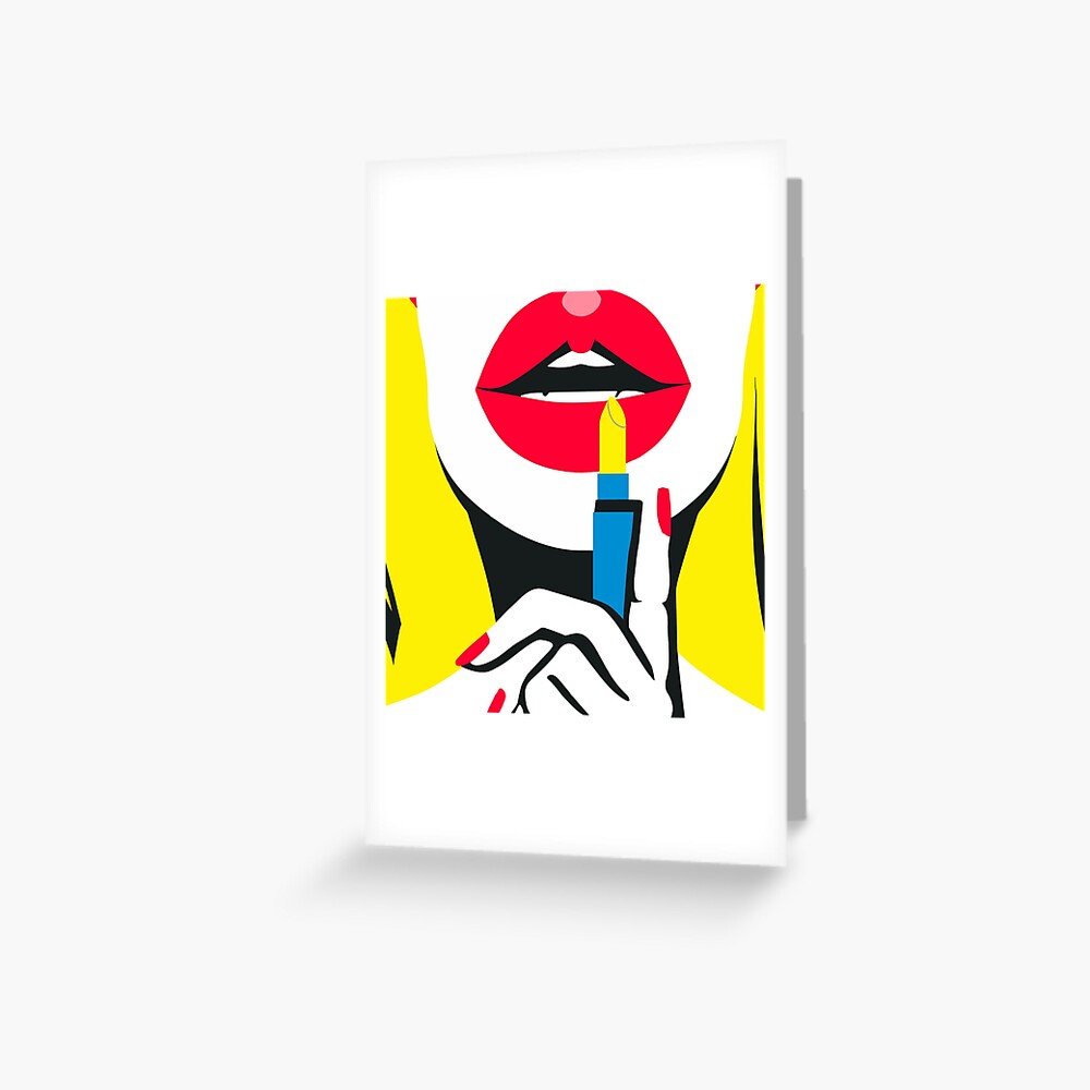 Item preview, Greeting Card designed and sold by blackink-design.