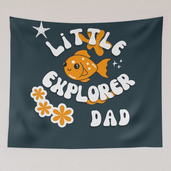 Item preview, Little Explorer Dad, montessori, Maria Montessori,Famous People Quotes designed and sold by TeyMank.