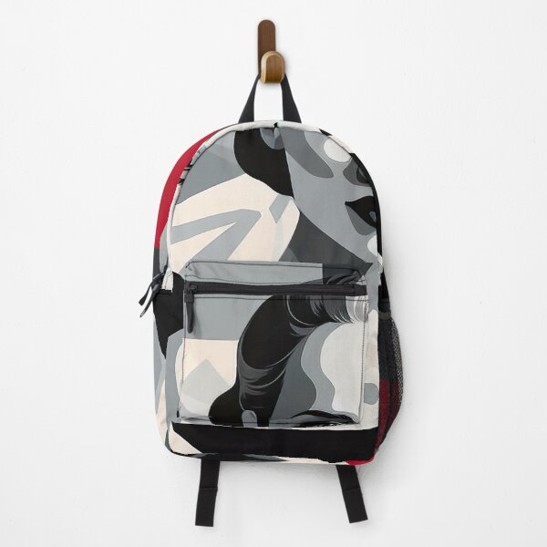 Item preview, Black & White Bauhaus Portrait in Front of the Alps designed and sold by ArtificialGenes.