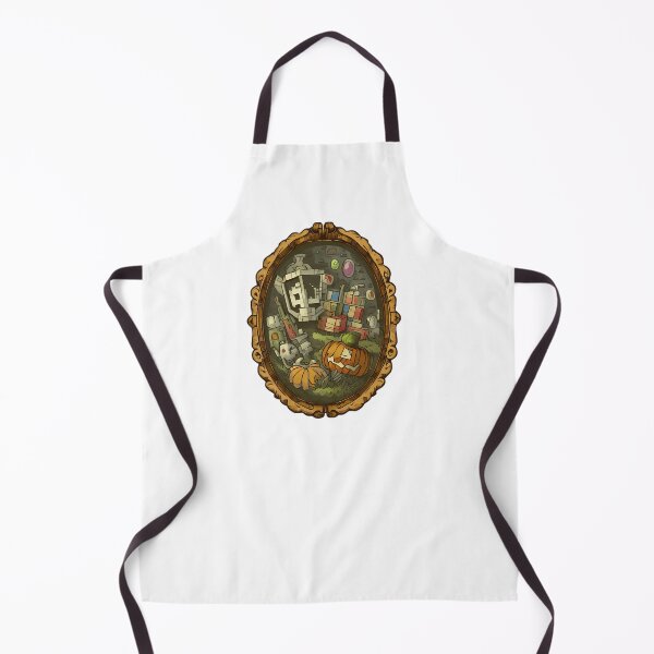 Item preview, Minecraft and vintage inspired creepy cameo designed and sold by filigreedigital.