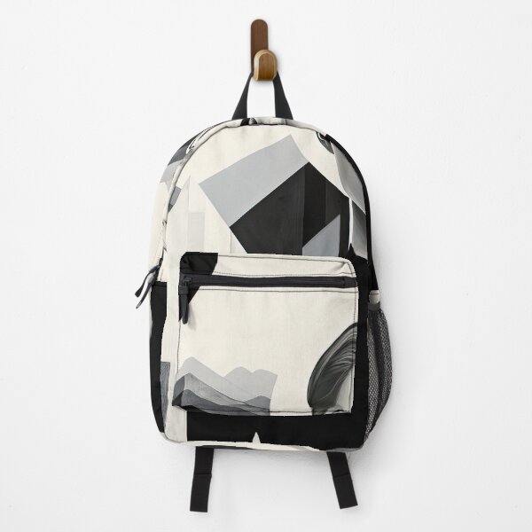 Item preview, Black & White Bauhaus Portrait in Front of the Alps designed and sold by ArtificialGenes.