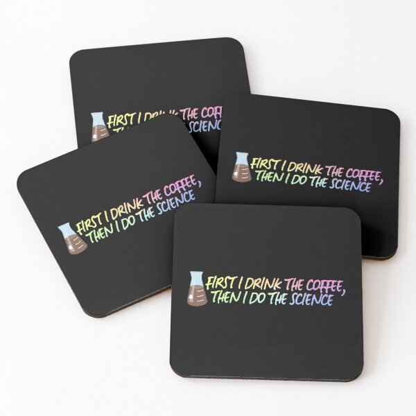 Item preview, Drink The Coffee, Do The Science designed and sold by ScienceCorner.