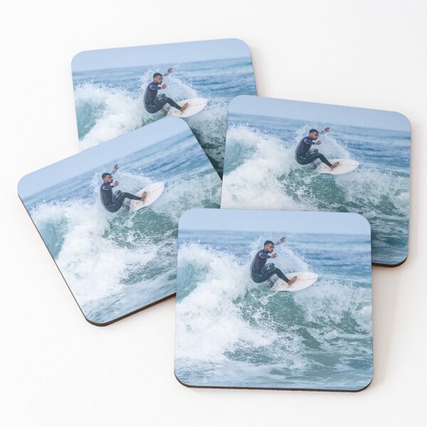 Item preview, Surfer riding waves in Furadouro Beach designed and sold by homydesign.