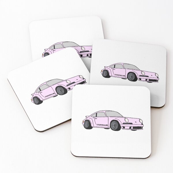 Item preview, Vintage Pink Porsche designed and sold by PurpleManDesign.