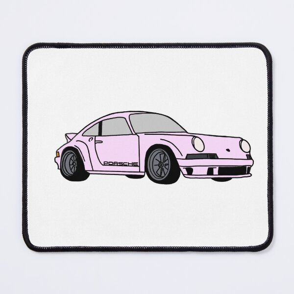 Item preview, Vintage Pink Porsche designed and sold by PurpleManDesign.