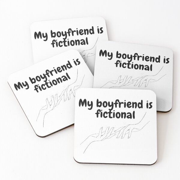 Item preview, My boyfriends is fictional  - Bookish accessories  designed and sold by starcreative22.