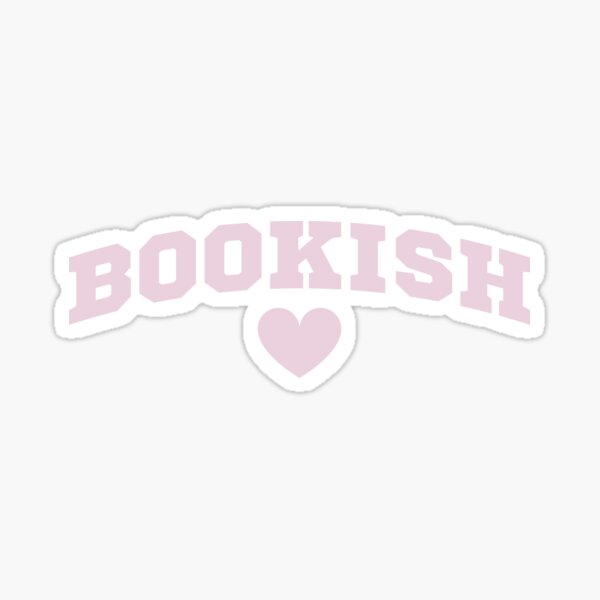 Pink Pastel Books' Sticker