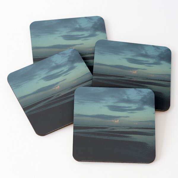Item preview, Dark sunset in the beach #2 (photography) designed and sold by yearningcycle.