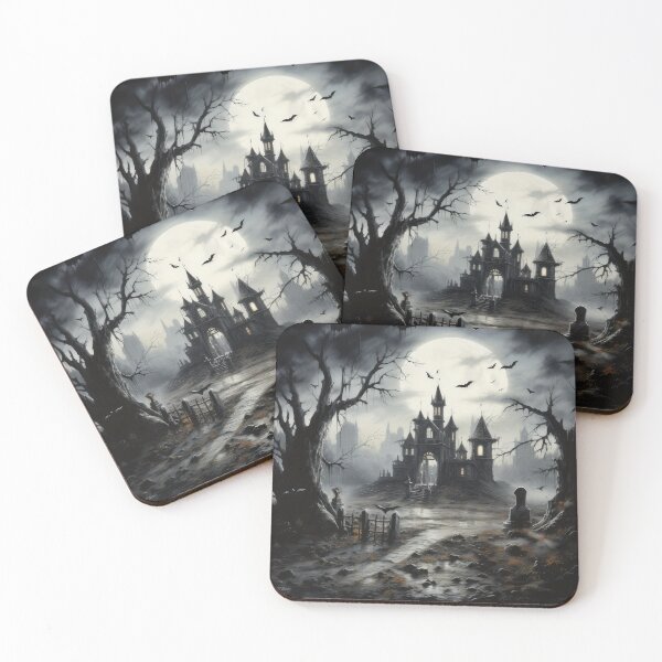 Item preview, Haunted house designed and sold by RandomArt8000.