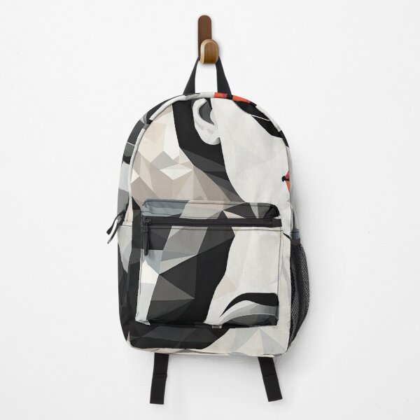 Item preview, Black & White Bauhaus Portrait in Front of the Alps designed and sold by ArtificialGenes.