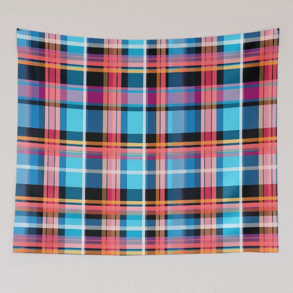 Item preview, Colorful Tartan Pattern - Modern Plaid Design designed and sold by alaa-mously.